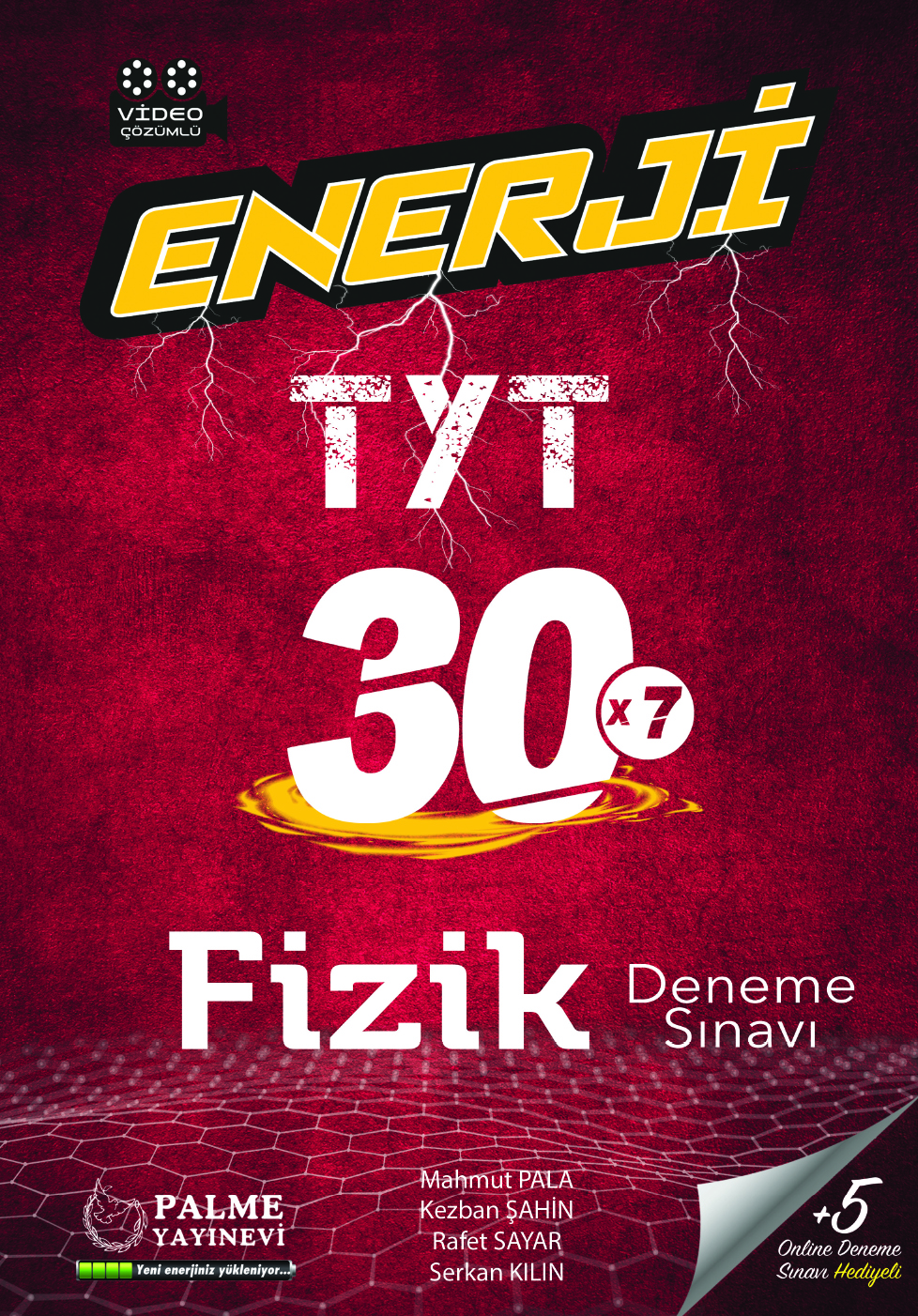 TYT Enerji Fizik 30 Deneme Sınavı kapak görseli